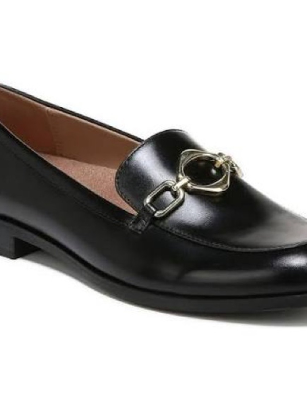 Naturalizer Black Leather Loafer Size 9.5